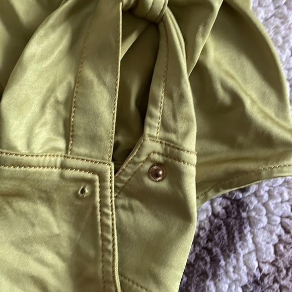 Vintage, chartreuse top by Cache - Picture 4 of 7